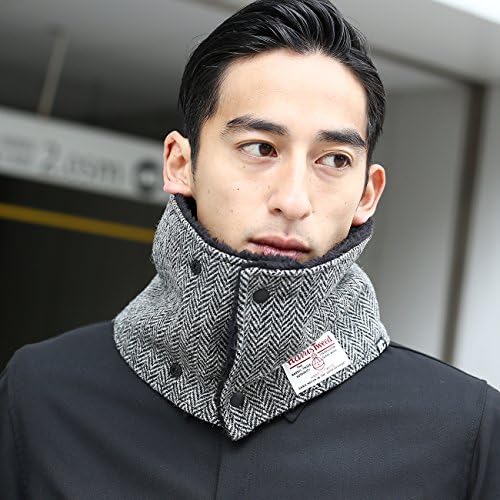 Amazon ベース ステーション Base Station ユニセックス ネックウォーマー ハリスツイード生地使用 ネックウォーマー 通販