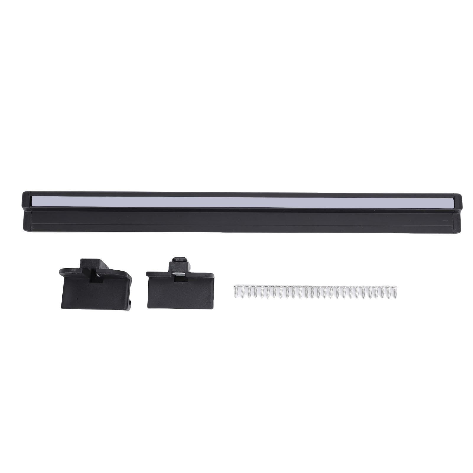 Riel de Mesa RV de 20 Pulgadas, Carril Guía de Mesa de Soporte Fuerte Anodizado de Aleación de Aluminio para Autocaravana, Remolque, Vehículo de Camping