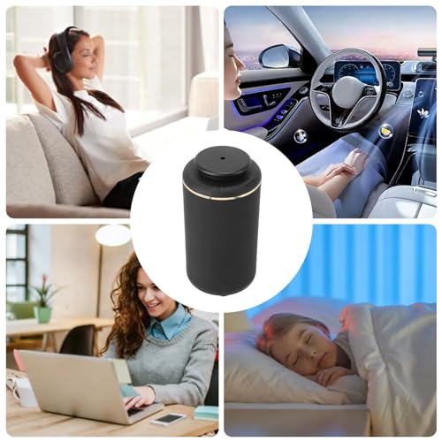Diffuseur d'aromathérapie pour voiture SIXRUN mini désodorisant USB 10ml