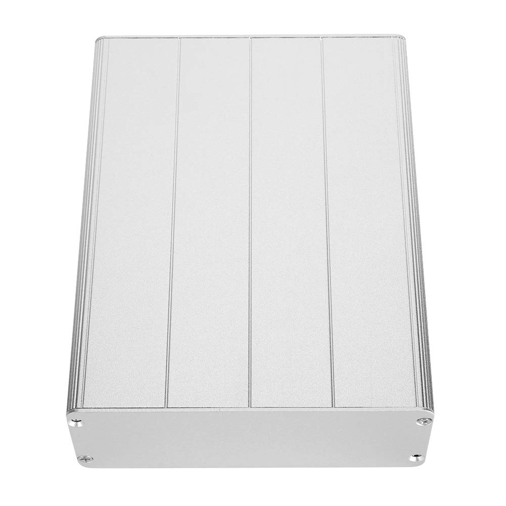 Aluminum Project Box Enclosure - 1.8x4.8x6.3 Inch Heat Dissipation Shell, Electrical Junction Box