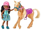 barbie pony tale movie Die Chelsea-Puppe kann in den lilafarbenen Sattel gesetzt werden. Ihre Füße passen in die Steigbügel, was aktives Spielen möglich macht. Dank ihrer beweglichen Knie findet sie für den Ausritt auf dem Pferderücken Halt