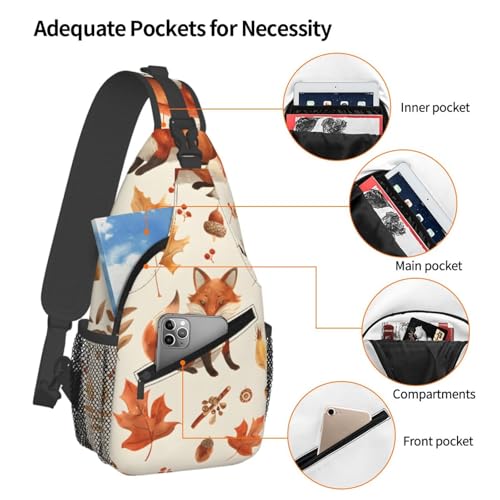 Bolso tipo bandolera Sling para mujeres y hombres miniatura 4