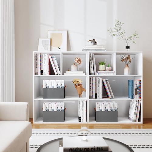 iEGrow Aufbewahrungsbox, 3er Set, faltbare Stoffbox mit Griffen, Aufbewahrung für Kleidung, 30 x 20 x 15 cm, Oxford… – Ansicht 6