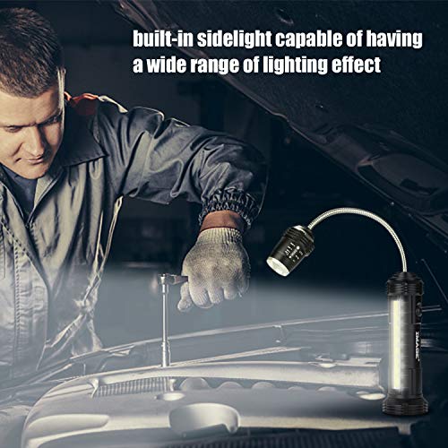 Image Grill Lights Magnetic Bbq Grill Light With Ultra-Bright Led Lights And 3W Side Light, 360 Degrees Flexible Gooseneck Adjustable Bbq Grill Lights For Any Gas Charcoal Electric Grill 2 Packs #TOP3