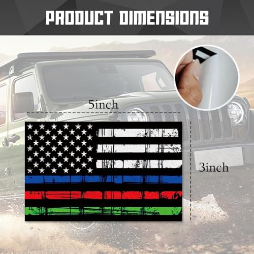 Image of deemars 2PCS USA American Metal Flag Auto Fender Emblem, American Flag Car Decal, 3D Mini Patriotic Badge Car Sticker, Universal Car Emblems and Badges for Most Cars (US Flag-A)