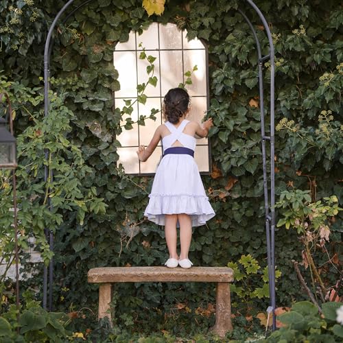 Hope & Henry Girls' Sleeveless Summer Party Dress4