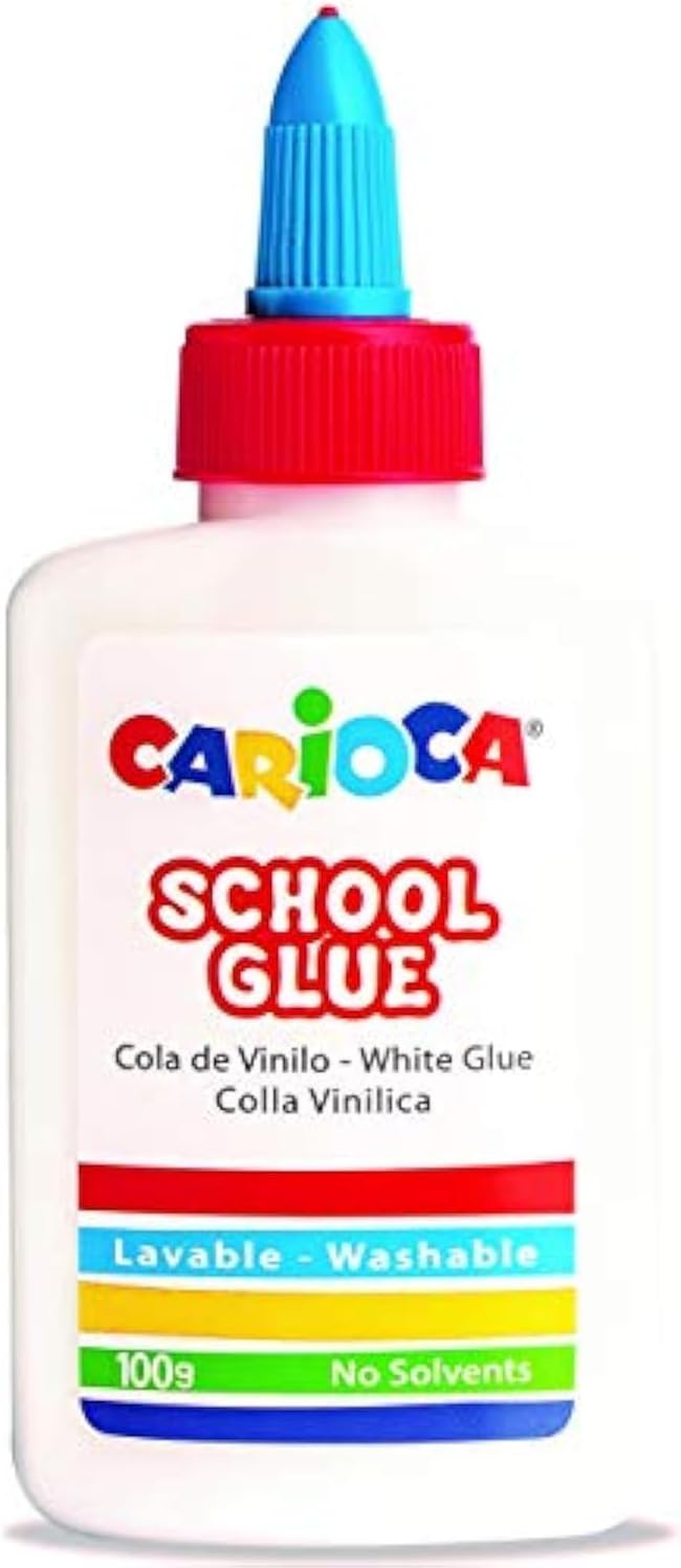 Carioca 42768 Solvent-Free Washable Glue Can, Multi-Colour