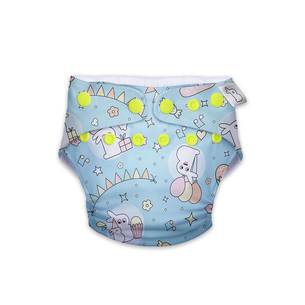 SuperBottoms Swimming Diapers for Babies & Toddlers - Reusable & Adjustable Swim Diapers - Washable Cloth Diapers - Skin Friendly Fabric - Easy to Clean - Fits 3M - 3Y-image-27