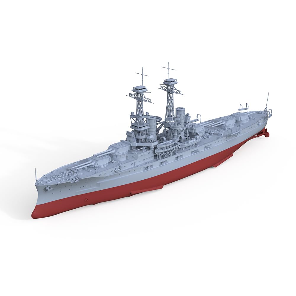 MRY-SFW SSC450521S-A 1/450 zestaw do budowy modelu wojskowego USN North Dakota Klasa pancernik BB-29 pełny kadłub