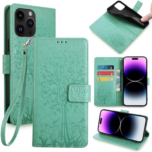 【Guscio morbido in TPU incorporato】La cover ha un guscio morbido TPU incorporato appositamente progettato per i telefoni cellulari, pelle PU + guscio morbido TPU doppia protezione per il vostro telefono cellulare