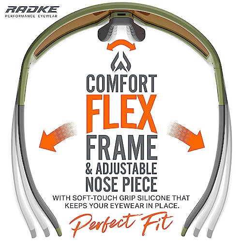 Wildhorn Radke Mtb Cycling Glasses, Uv400 Sports Sunglasses, Cycling Sunglasses For Men & Women W/ 3 Interchangeable Lenses #TOP4