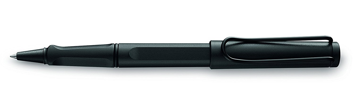 Lamy Safari - Penna roller nera opaca, con confezione regalo