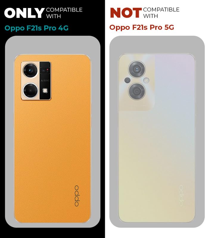 Image of Mr. Case Silicon Framed Transparent Back Cover for Oppo F21s Pro 4G with Holder Kickstand Function | Anti-Yellow, Shockproof, Scratch-Resistant - Black