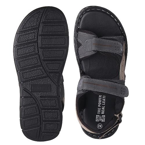 Image of Red Chief Leather casual sandals for men