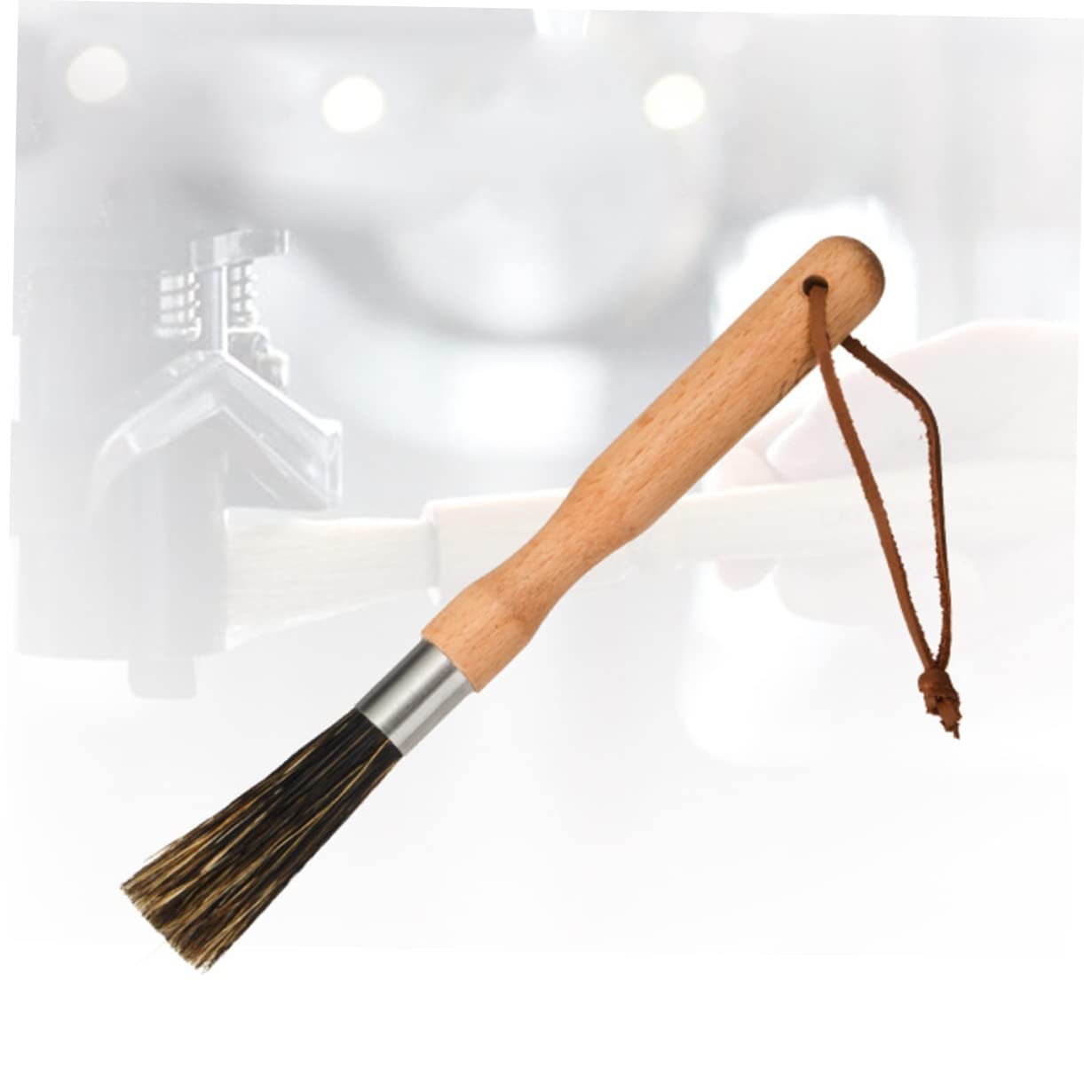 TOPBATHY 3 Piezas Cepillo De Limpieza Limpiador De Cafetera Espresso Botella De Agua Limpieza De Botellas Piezas De La Máquina De Expreso Cepillo Limpiador De Granos De Madera