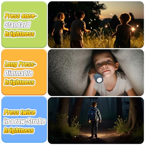 Image of Shark Kid's Flashlight,LED Shark Kid's Flashlight for Boys and Girls, Suitable for Camping and Outdoor Exploration, Fun and Lightweight Flashlight, Birthday Gift