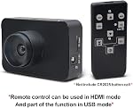 MOKOSE 12MP HDMI Camera 1080P USB HD Streaming Webcam, Recording 4K@30FPS Industry C/CS-Mount Camera with 3.2mm No Distortion Manual Lens