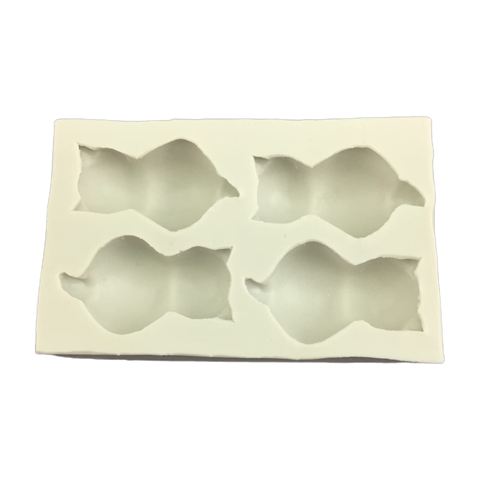 Kalttoy Cats Shaped Mold Cats Silicone Plaster Mousse Gadgets for Making Chocolate Fondant Silicone Mousse Molds Shapes