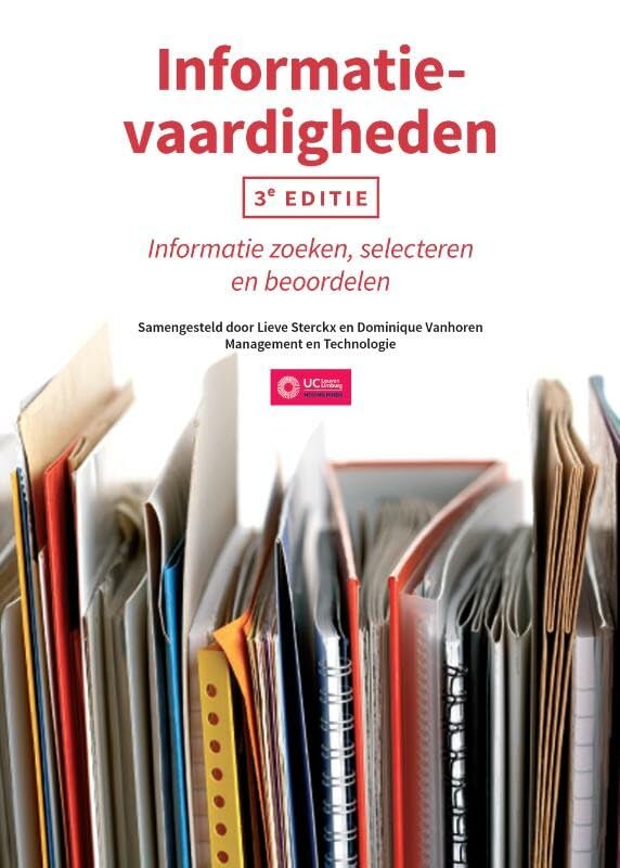 Informatie-vaardigheden: informatie zoeken, selecteren en beoordelen