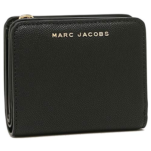 [マークジェイコブス]二つ折り財布 アウトレット デイリー ミニ財布 ブラック レディース MARC JACOBS M0016993 001 [並行輸入品]