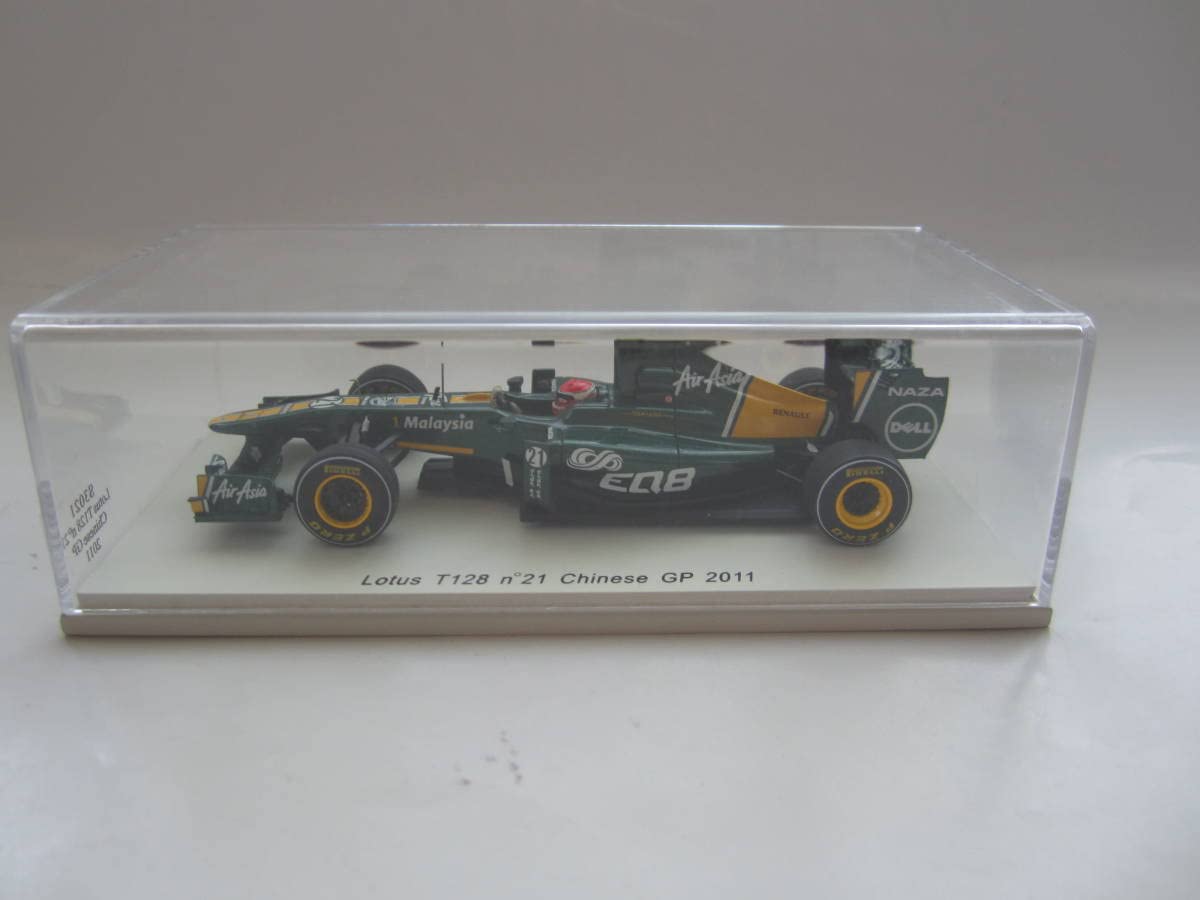 Amazon.co.jp: スパーク 1/43 ロータス T128 №21 2011年中国GP ヤルノ 