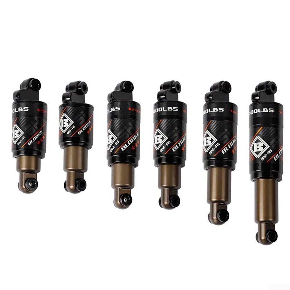 Gdfnmogo Ammortizzatore posteriore per bici elettrica, ammortizzatore posteriore per mountain bike, 165 mm, 125 mm