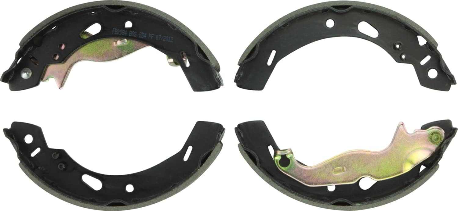Bosch Automotive BS984 Blue Drum Brake Shoe Set - Compatible with Select Ford Fiesta; REAR
