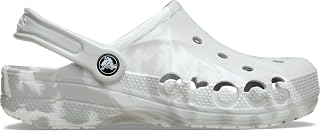 Crocs Unisex Adult Baya Marbled Clog Grey 5 Men / 6 Women