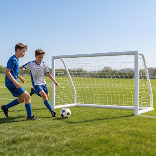 ZENY 6x4 FT Portable Soccer Goal for Backyard