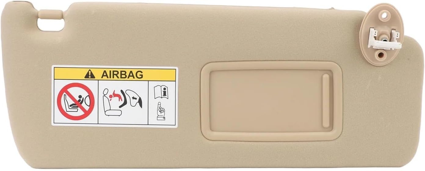 Car Sun Visor Left/Right Sun Visor Replacement Compatible with Land Cruiser Prado 2010‑2023 Left Hand Drive Auto Repairing Part(Right)