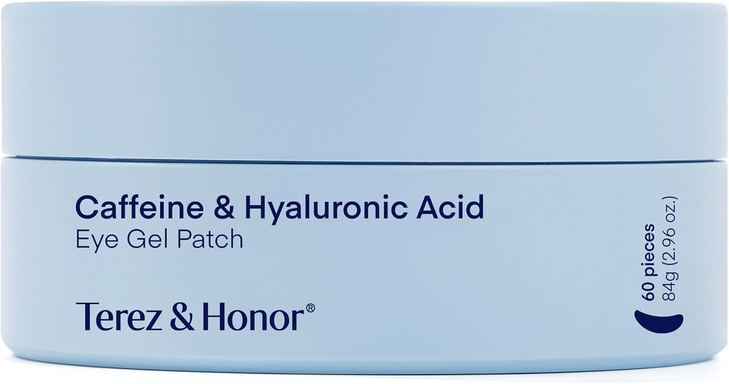 Under Eye Patches for Dark Circles: Puffiness & Eye Bag Treatment Gel Mask with Caffeine Hyaluronic Acid Niacinamide - Undereye Brightening Hydrating Anti-Wrinkle & Cooling - Korean Skincare, 30 Pairs