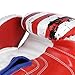 Synthetic Leather Boxing Gloves – Special Edition USA Flag Design – Lace Up Training & Sparring Gloves – Muay Thai, Kickboxing & MMA – 14 oz / 16 oz – Huracan Premium (US Flag, 14 oz)