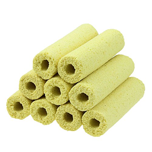 AQUANEAT Aquarium Bio Filter Media 54 pcs 6.42" Long Fish Tank Ceramic Filter Media for Sump Canister Filter â€¢ Refugium â€¢ Koi Pond â€¢ Bakki Showers â€¢ Trickle Filter â€¢ Aquaculture