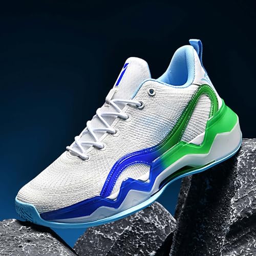 Men's Anti Slip Training Sports Shoes, Lightweight and Breathable Basketball Shoes4