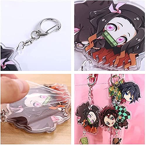 Youndcc Portachiavi con demoni anime Kimetsu no