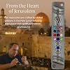 TALISMAN4U Pewter MEZUZAH CASE with Scroll 12 Tribes of Israel Hoshen Judaica Door Mezuza 4 Inch
