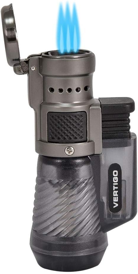 Encendedor Vertigo Cyclone Triple Torch 3 Pack con Gas Butano miniatura 2