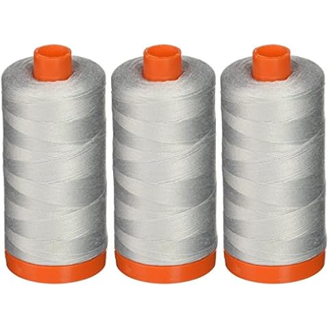 Aurifil Dove Solid Cotton Thread 3-Pack Cover
