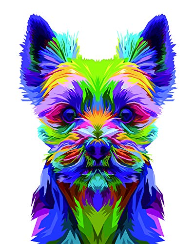 Tookeen Malen nach Zahlen-Kit für Kinder, Malen nach Zahlen, DIY Bastel-Kits – 50,8 x 40,6 cm, Acryl-Ölgemälde auf…