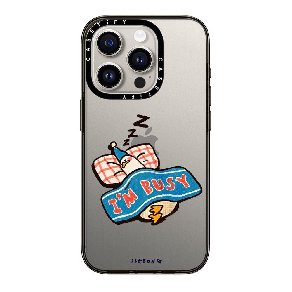 Coque iPhone 15 Pro compacte contre les chutes de 1,2 m de haut