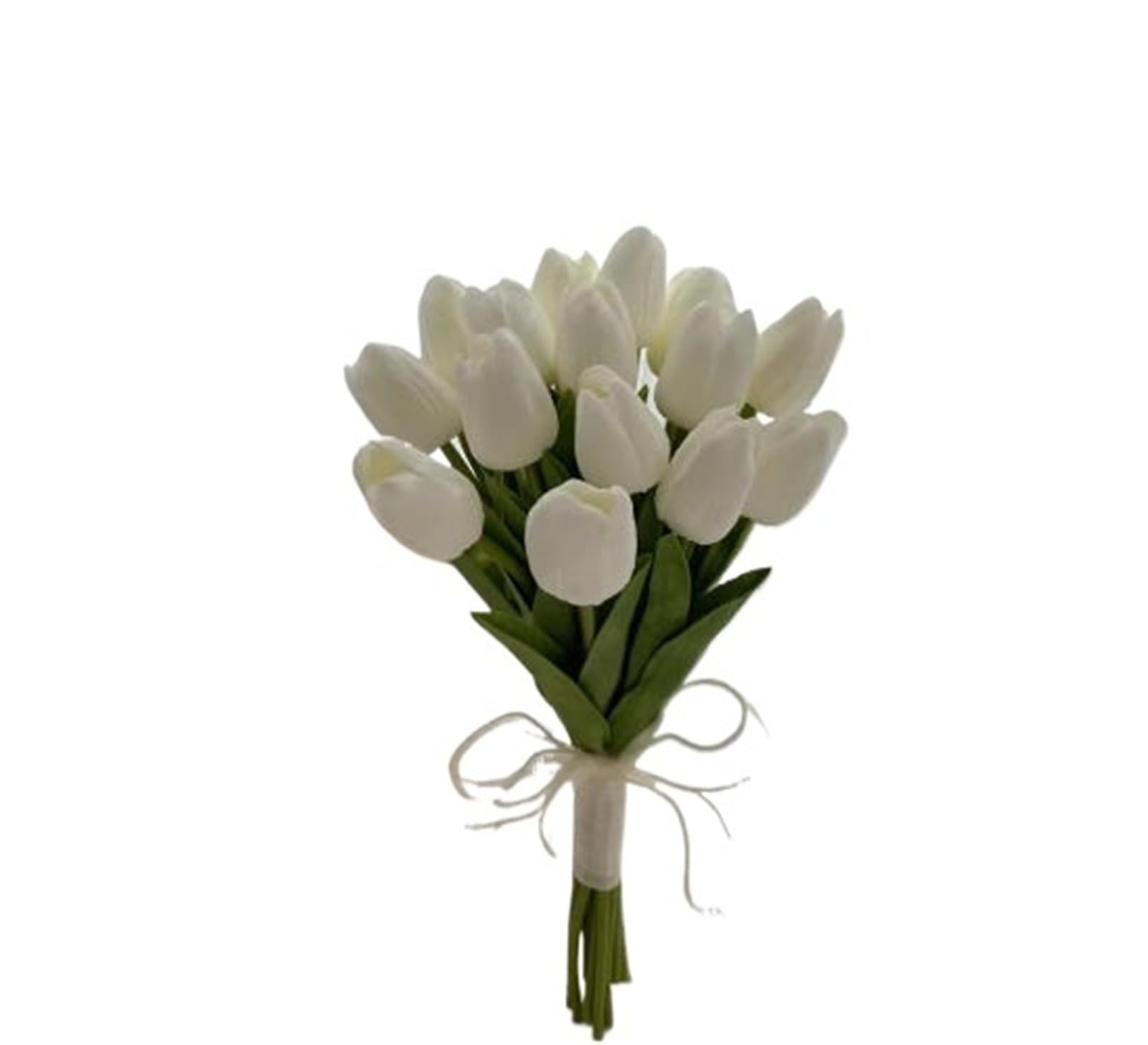 ZRHWSPD Wedding Artificial Bouquet Bride And Bridesmaid Holding Flowers White Imitation Orchid Tulips(Color 11)
