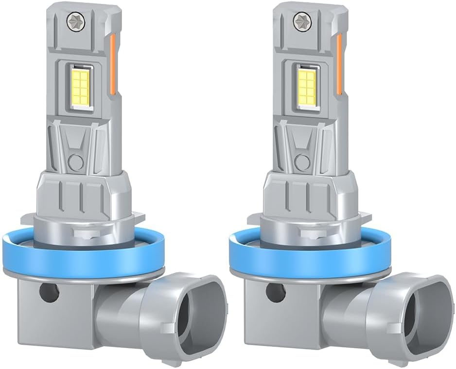 Compatible For Freightliner Cascadia 2008-2017 Front Light Bulbs, H11 High Beam + H11 Low Beam + H11Fog Light Bulbs Combo,600% Brightness 6500K 22000LM, Plug and Play,Pack of 6