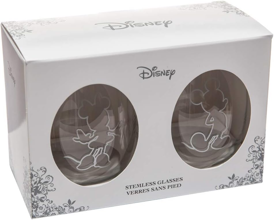 🔥 Flash Sale Disney Classics Collectible Stemless Tumbler Glass Sets - 16 Ounces - Set of 2 (Mickey & Minnie) Best Cyber Monday 🔥 Disney Classics Collectible Stemless Tumbler Glass Sets - 16 Ounces - Set of 2 (Mickey & Minnie)