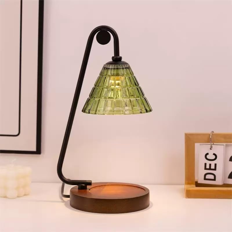 Candle Warmer Lamp With Dimmable Timer - Top-Down Melter For Jar Candles, 2 Bulbs Included (Amber) - View #12