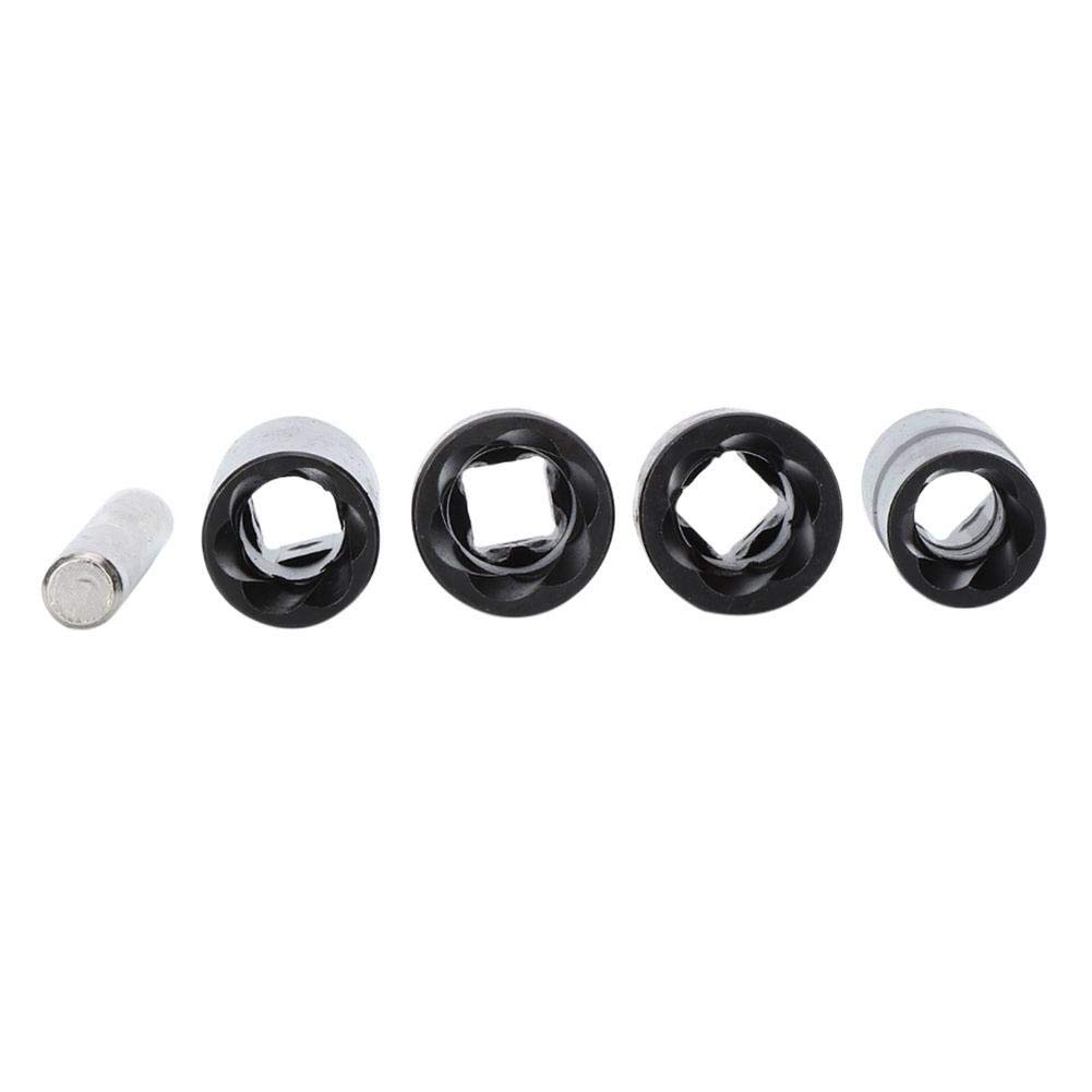 Extracteur Ecrou Antivol,Extracteur Ecrou Antivol Douille Ecrou Abimé,Estrattore Bulloni Antifurto,Douilles Torsadées /2,Tbe Twsi Socket Set,5Pcs Twi Socket Set Roue De Verrouillage