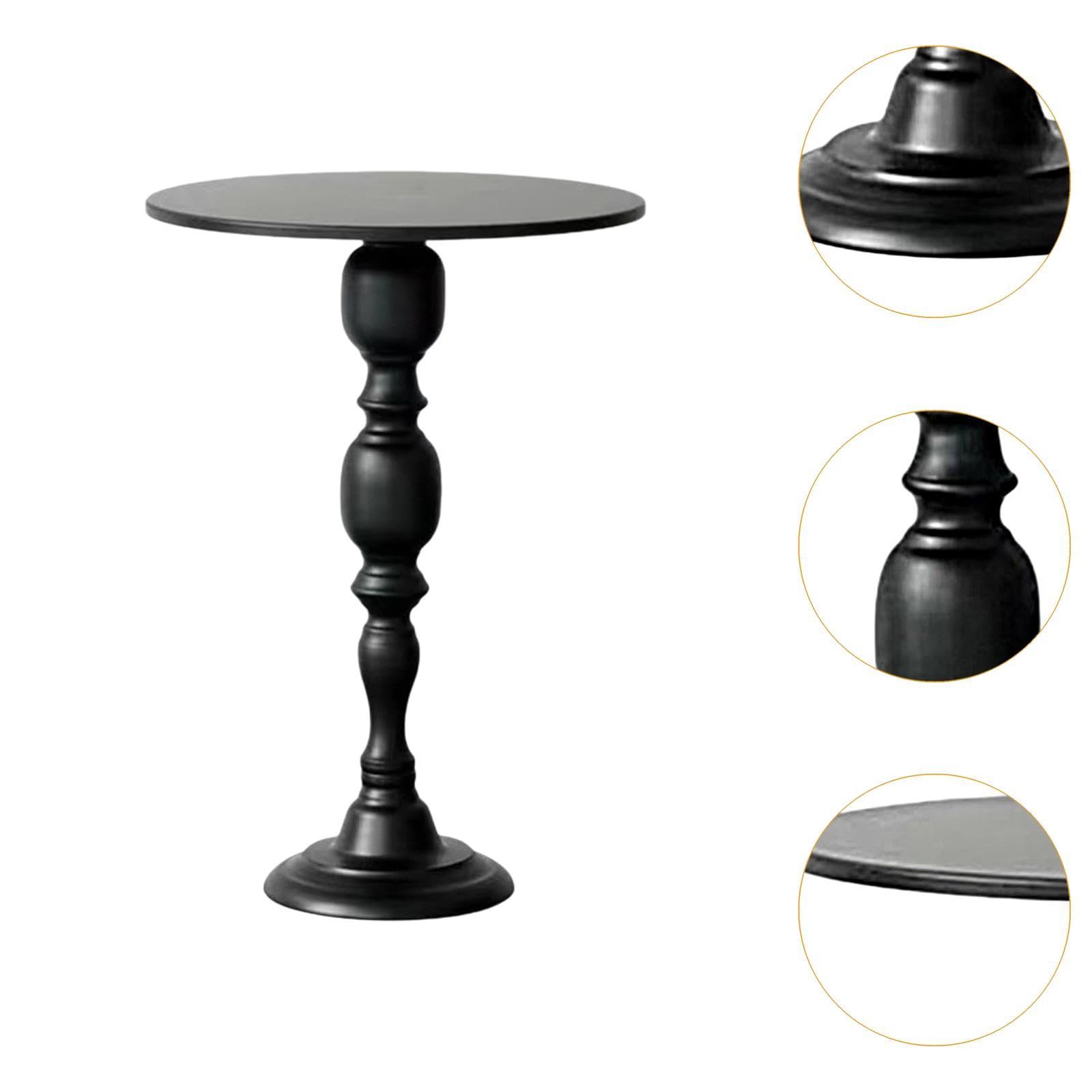 Soporte para Pasteles, Soporte para Cupcakes, Bandeja de Servir, Expositor de Mesa de Postres para Celebraciones de Cumpleaños, Black 30x42.5cm, Individual