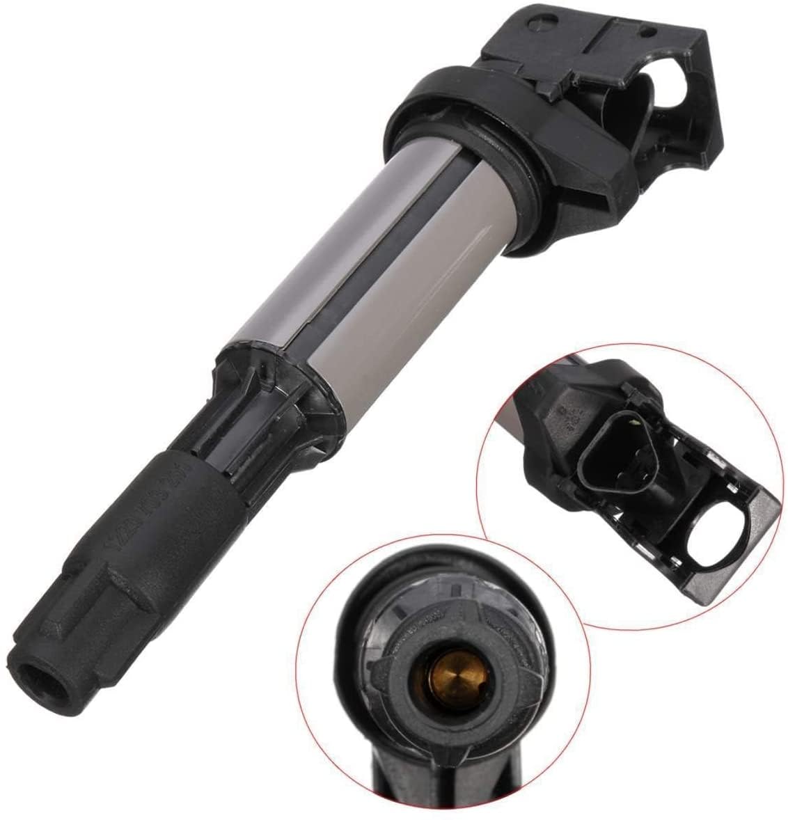 (Lot de 6) Bobine d'Allumage compatible pour SÉRIE 1 2 3 4 5 6 7 X5 X6 BERLINGO C3 C4 PICASSO C5 III DS3 DS4 DS5 CLUBMAN PACEMAN 207 208 3008 308 5008 508 PARTNER RCZ 1.6 16V THP VTI - 597064 597091