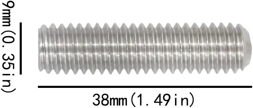 Header Stud Kit Bolts Valve Cover Stainless Steel Compatible For Small Block Chevy 283 327 350 400