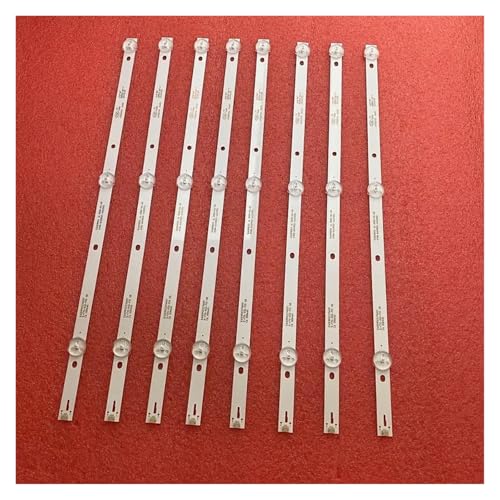 Tira de retroiluminación LED de 3 LED para TV compatible con 43pfs6002 y 43pfs4012 repuesto 2
