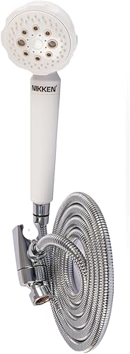 Cabezal de ducha filtrado de mano para Nikken PiMag MicroJet 1466, cabezal de ducha de fácil agarre con filtros, filtro de cabezal de pulverización